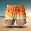 OEM -Sublimation Polyester Herren heißer Verkauf Sommer -Fitness -Shorts