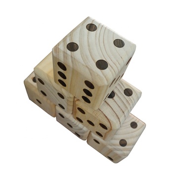 Wholesale Outdoor Kids' Wooden Dice Game Set: Perfect Yard Toy