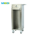 Stainless Steel Ambulance Emergency Medical Trolley 304 Hospital Furniture Cart