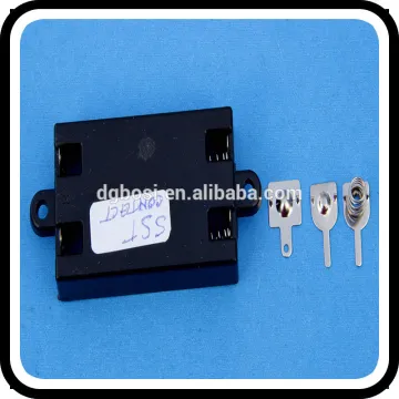 Customized aa battery spring contact to battery holder