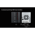 NAS Intel N150 6-Bay Network Cruckered Storage