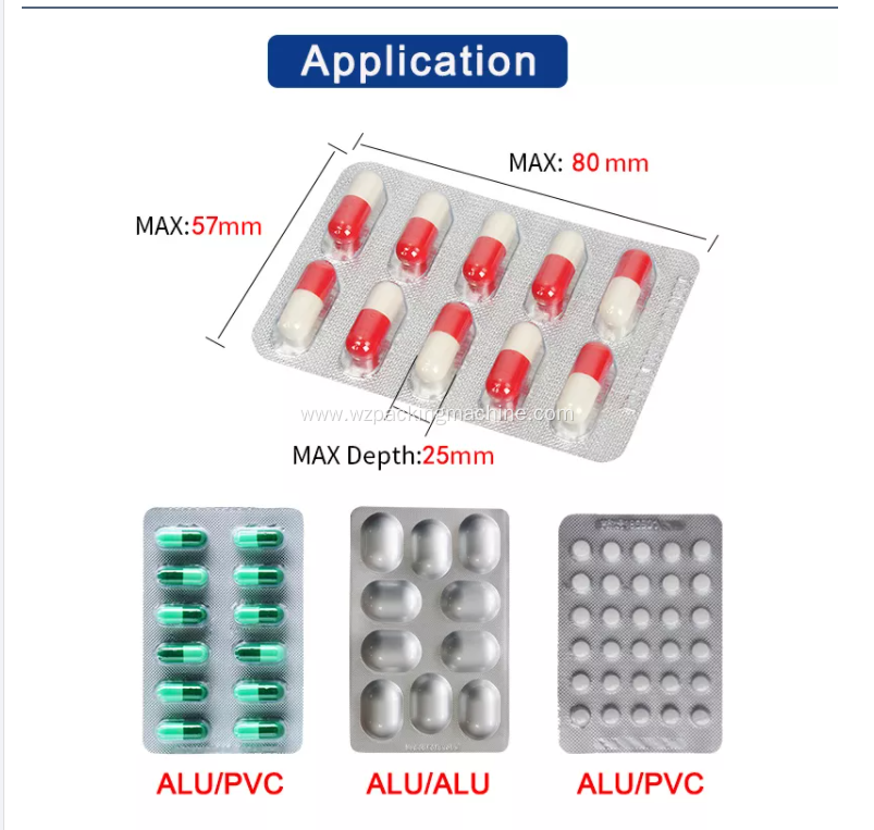 DPP-140 Automatic Blister Packaging Machine for Tablets