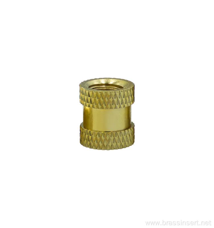 Customized OEM M2 brass knurled insert nut