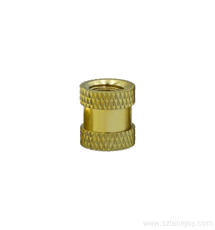 Customized OEM M2 brass knurled insert nut