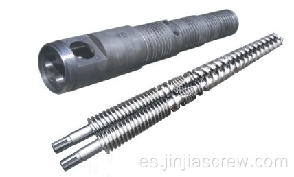 Tornillo de gemelo de Twin CONICA DE PERFILES PVC PUPEROS