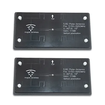 21dB 17dB High Gain Antenna Directional Patch Antenna with SMA Connector Compatible with HM30 Ground Unit and Antenna Trackers