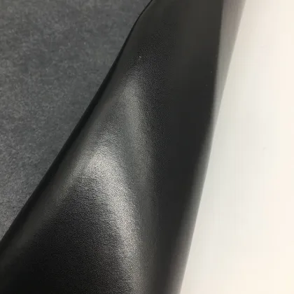 Chinese Manufactured Mirror-Colored Bass Microfiber Leather for Labor Protection Shoes