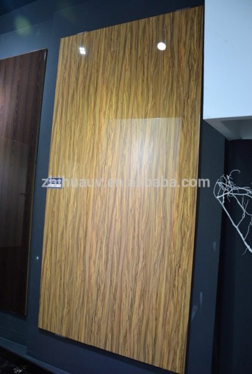 single gloss uv mdf boards for cabinet