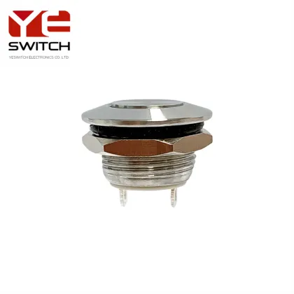 YESWITCH 12mm Automotive Metal Push Button Switch