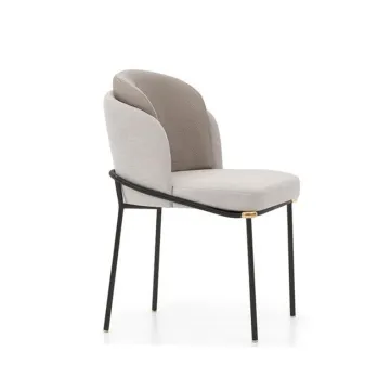 Dining furniture metal chair