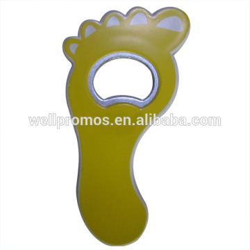 foot shape funny bottle opener