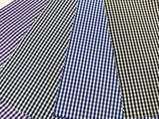 T/C(30%Cotton70%Polyester) High Density Plaid Fabric