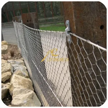 Stainless steel rope mesh/zoo fence/zoo mesh