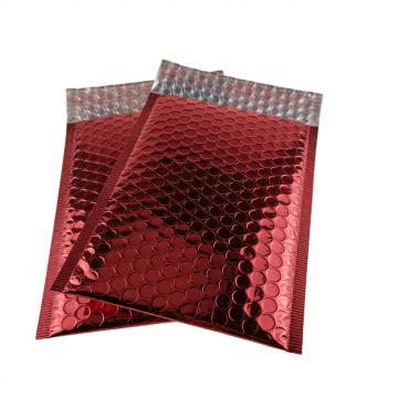 Pink Metallic Foil Bubble Bag