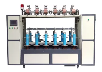 Cotton yarn silk twisting machine