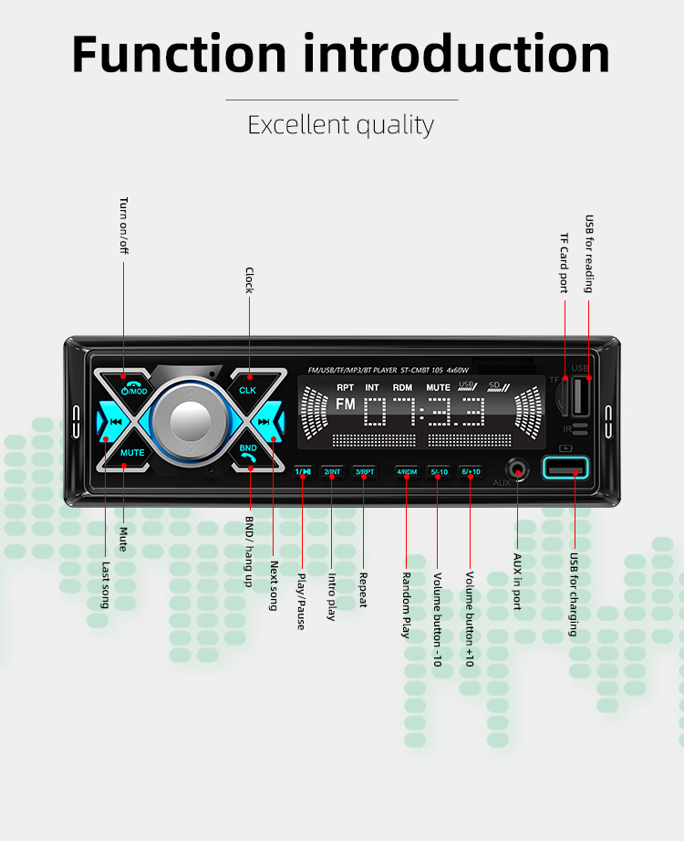 Car Mp3 Player Function