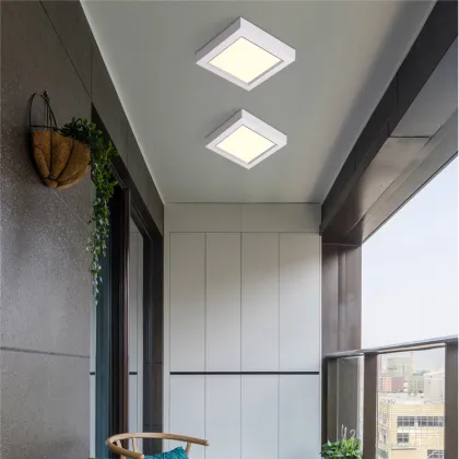 COMELY Minimalist White Ceiling Light