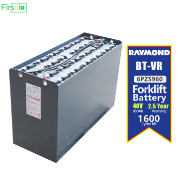 Raymond VR แบตเตอรี่ 6HPZS930 48V 930AH - แบตเตอรี่ Forklift Traction