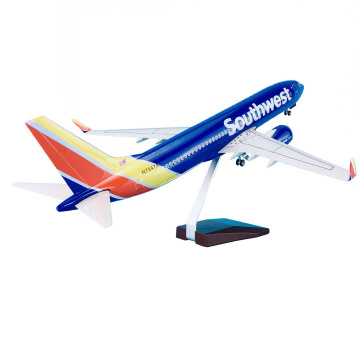 1:80 Scale 47cm Southwest Airlines Boeing 737-800 Aircraft Model: A Detailed Simulation Decoration & Gift with Landing Gear