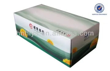 Custom Printed Cardboard Tissue Box