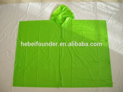 durable rain poncho/customized rain poncho