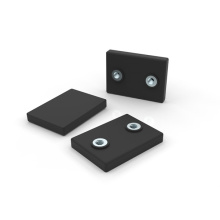 Rectangular Ruber Coated Neodymium Magnets