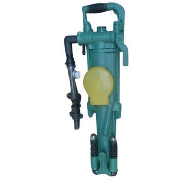 Compressed-air rock drill, energy-saving