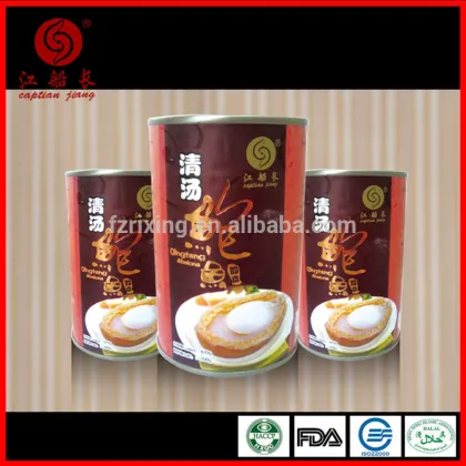 ABALONE CAN IN CLEAN SOUP