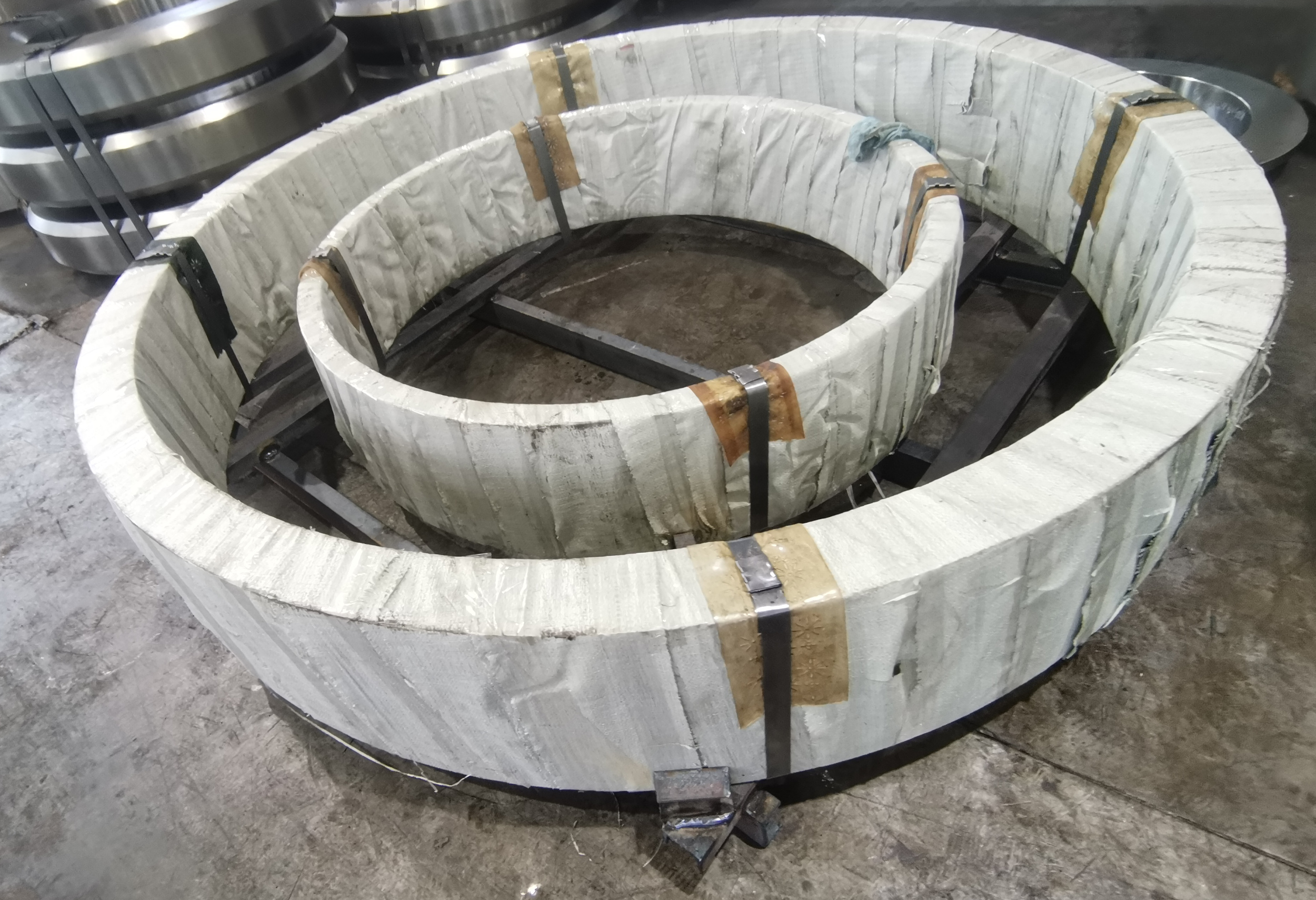 Hot rolled 34CrNiMo6 Gear Forging Blank