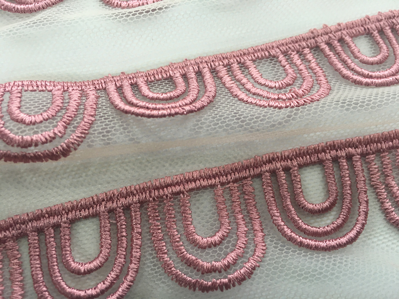 3D Sector Embroidery Fabric