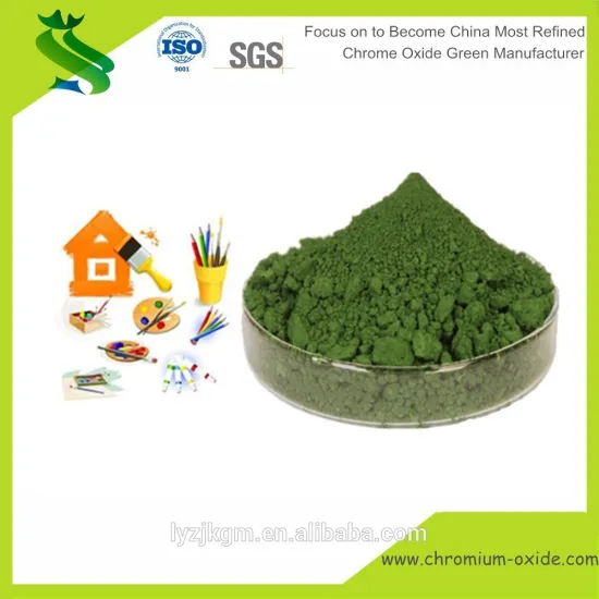 High Temperature Resistant Chromium Oxide Green Color Pigment Factory Price