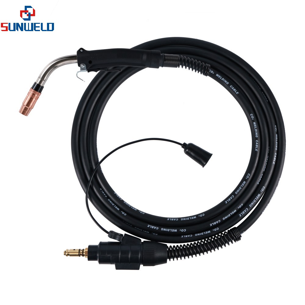TW Spary Master V250 350 450 MIG GUN Tweco Connector & Original Rear Handle & Lincoln Control Plug