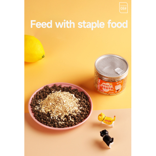 OEM PET lanche congela seco de carne crua