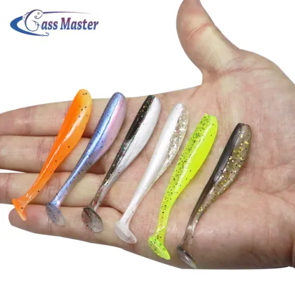 Bass Master Soft Bait Shad Silicone Shrimp Lure