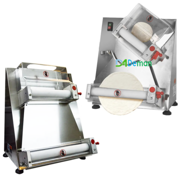 Automatic Pizza Dough Roller: Flattening Machine for Pizza Base Production