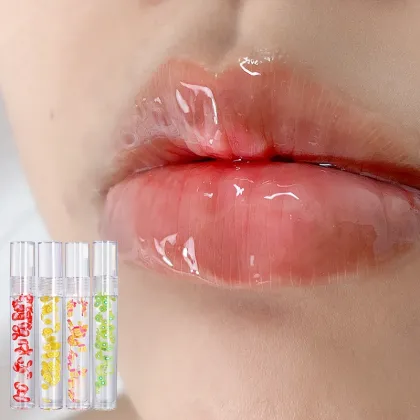 Wholesale Custom Vegan Fruit Kids Cute Lipgloss