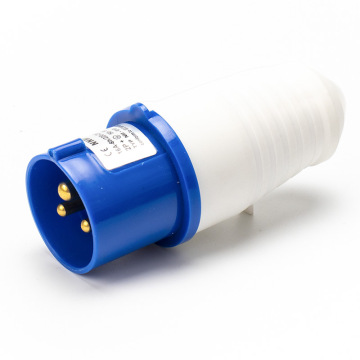 Industrial 2p+E 16a 220V IP44 Flush Mount männliche/weibliche Steuerstecker