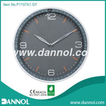 12\" Round Delicate Plastic Home & Office Wall Clock