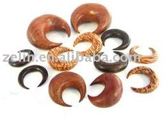 seldom unique varioud kinds of wood body piercing ear jewelry which could public your personlity completely