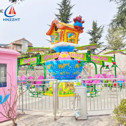 Bicycle Amusement Ride: Rotating Pedal Flying Chair