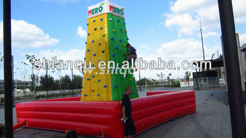 Beautiful outdoor 0.55mmPVC tarp inflatable climbing