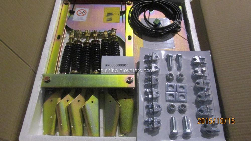 Conjunto de dispositivo de pesaje de carga KM605300G06 para ascensores KONE