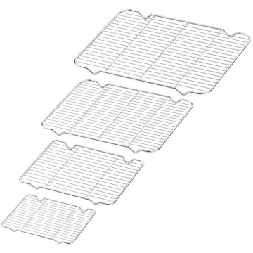 Rejilla de enfriamiento para hornear de alambre de acero inoxidable de panadería personalizada
