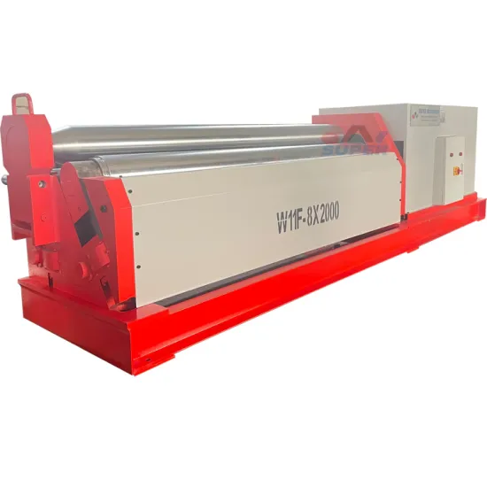 Mechanical 3-Roller Cone Bending Machine