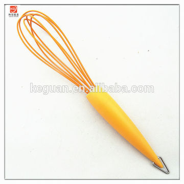 WP-036 nice design 10 inch carrot shape silicone whisk