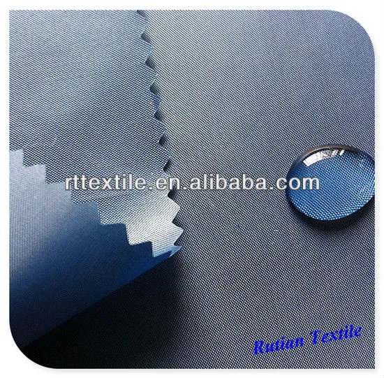 High quality Waterproof Polyester Taffeta 210T PU coated fabric