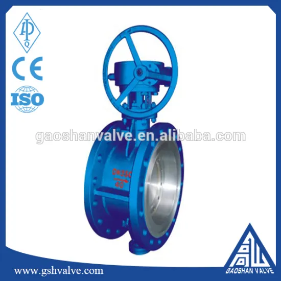 carbon steel metal seal triple offset butterfly valve