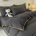 Giặt bông Duvet Cover Bộ đồ giường phẳng