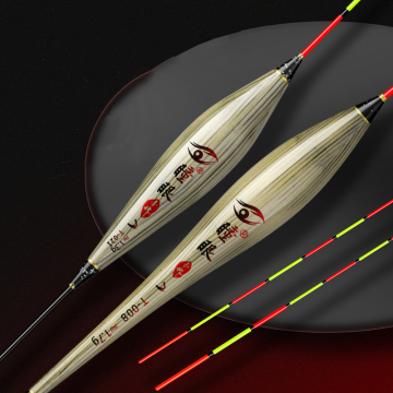T-005 Handmade Wooden Drift Bobber for Carp Fishing