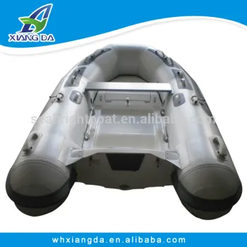 Fiberglass Outboard Speed Boat 4 man rubber dinghy